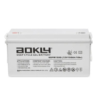 Batería de gel 12V 188Ah C100/150Ah C10 ciclo profundo Aokly 6GFM150G - 6GFM150G -  -  - 1