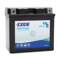 Batería moto 12V 6Ah 100CCA Exide AGM12-7 - AGM12-7 -  - 3661024037563 - 1