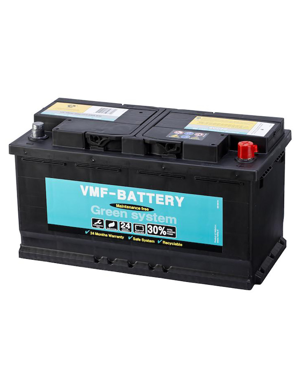 Batería 12V 95Ah C20 AGM doble utilidad, ciclo profundo y arranque - VMF-AGM100 -  -  - 1