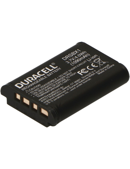 Bateria compatível Sony NP-BX1 3,7V 1090mAh 4Wh Duracell - 2