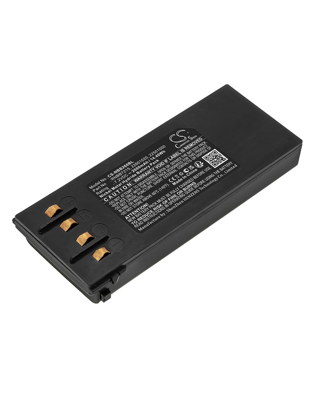Batería compatible Hiab NBB Controls 22.601.020 7,2V 2000mAh 14,40Wh - AB-22601022 - - 4894128186793 - 1 Batería compatible Hiab NBB Controls 22.601.020 7,2V 2000mAh 14,40Wh - AB-22601022 - - 4894128186793 - 1