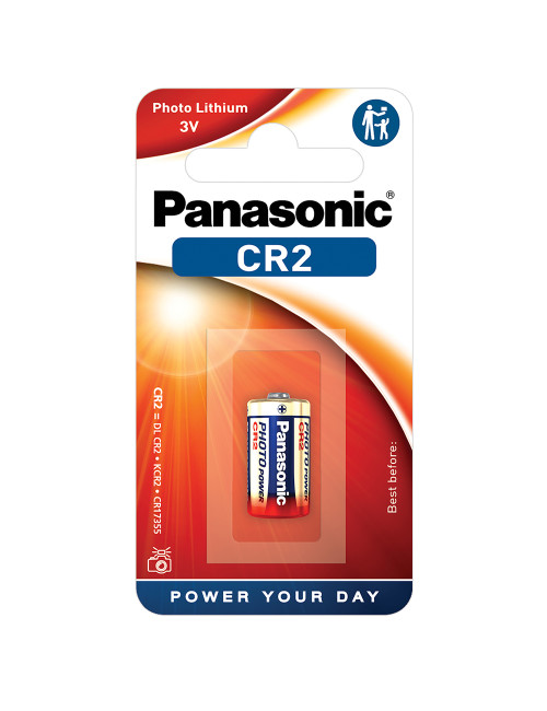 CR-2 pila de litio 3V Panasonic (blister 1 unidad) - CR-2L/1BP -  - 5025232016082 - 2