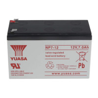 Bateria 12V 7Ah C20 Yuasa NP7-12 - 1