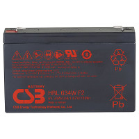 Batería 6V 8,5Ah 34W/celda CSB HRL634W F2 - CSB-HRL634W -  -  - 1