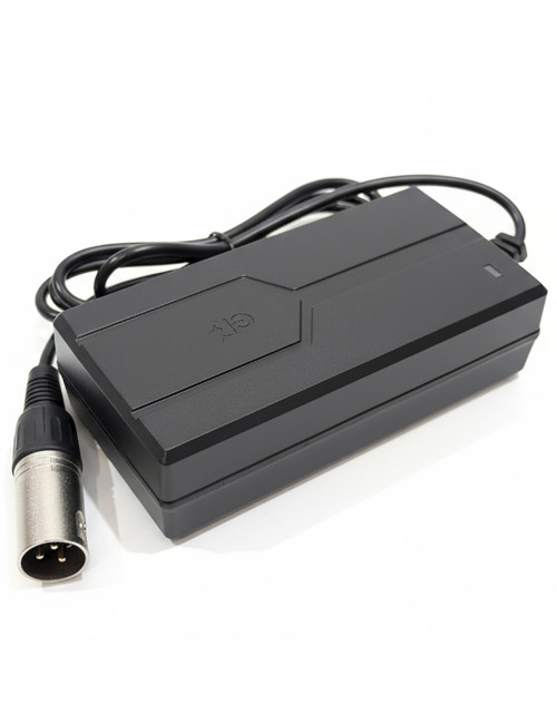 Carregador de baterias de lítio de cadeiras de rodas e scooters elétricas de 24 V (29,4 V) 2 A com conector XLR (3 pinos) - 1