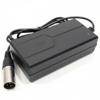 Carregador de baterias de lítio de cadeiras de rodas e scooters elétricas de 24 V (29,4 V) 2 A com conector XLR (3 pinos) - 1