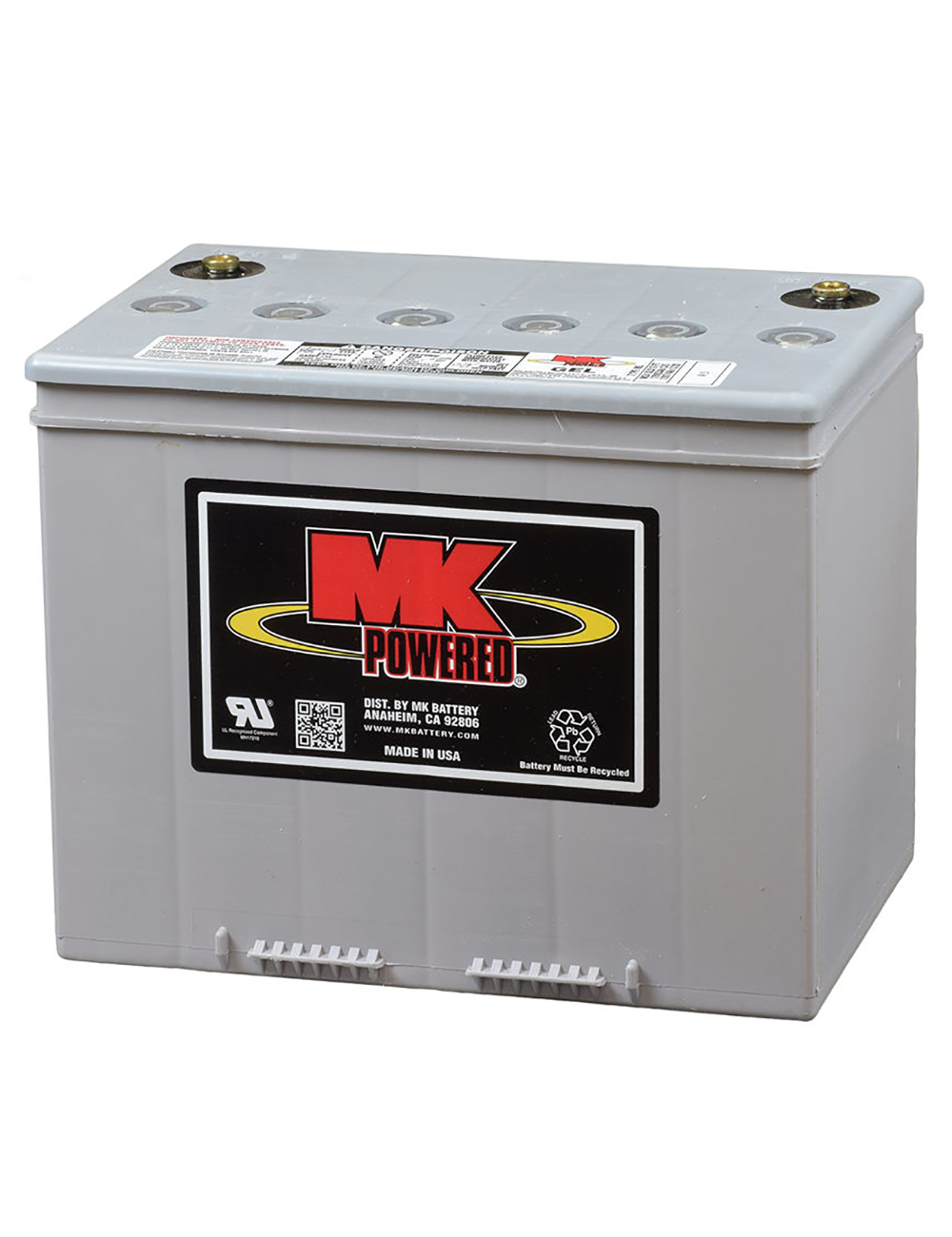 M24 SLD G FT batería de gel 12V 73,6Ah C20 ciclo profundo MK Powered - M24 SLD G FT -  -  - 1