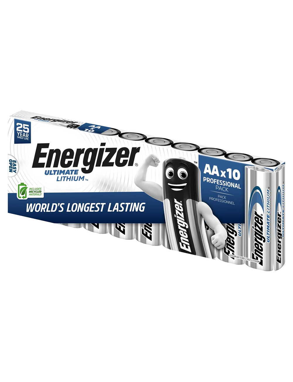 Energizer Ultimate Lithium AA pack profissional 10 unidades - 1