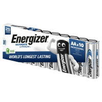 Energizer Ultimate Lithium AA pack profissional 10 unidades - 1