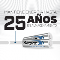 Energizer Ultimate Lithium AA pack profissional 10 unidades - 3