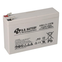 Batería 12V 4,2Ah C20 F2 FR B.B Battery (equivalente Panasonic UP-VW1220P1) - HR4.2-12FR -  -  - 1