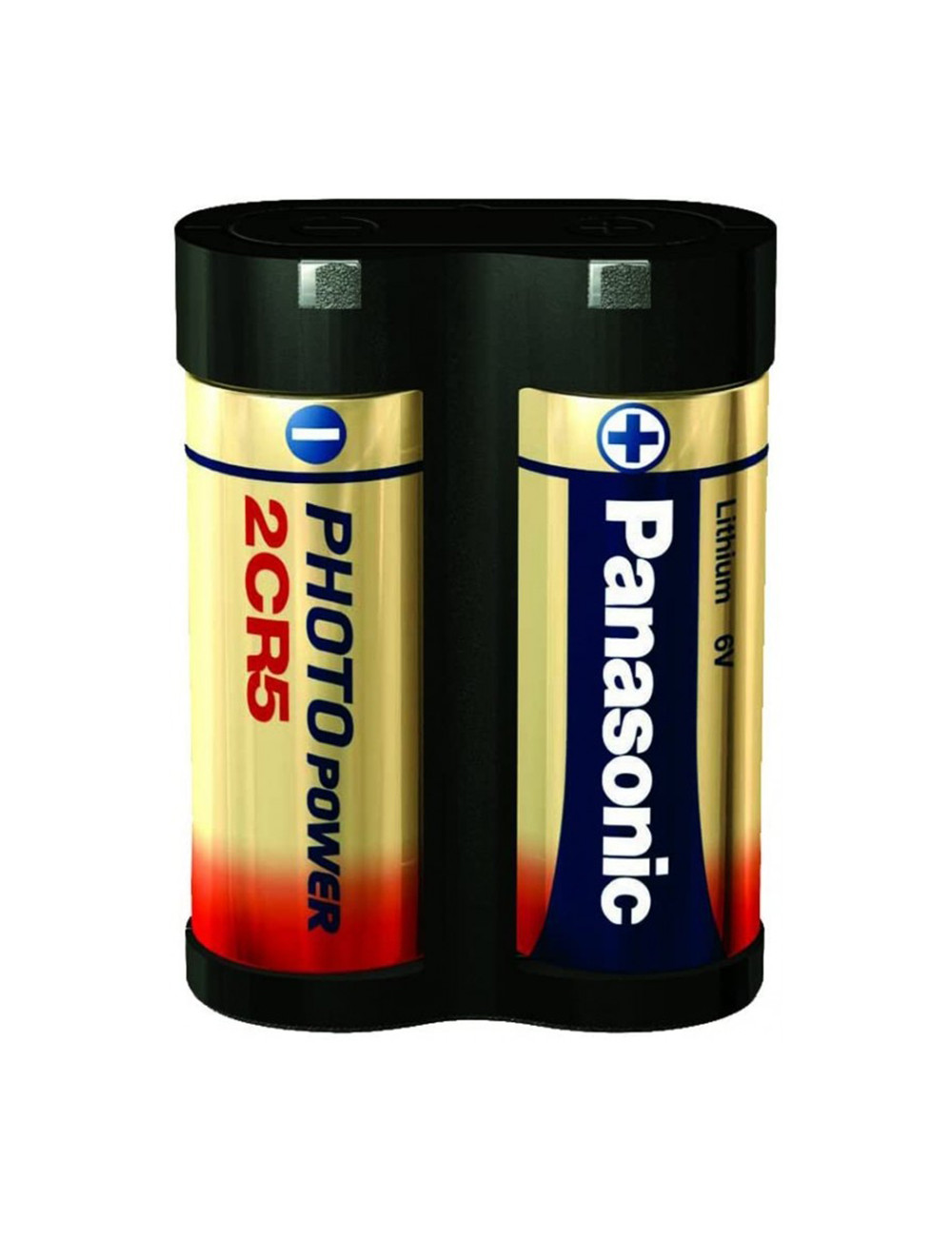 2CR-5 Pilha de lítio 6V Panasonic (embalagem blister 1 unidade) - 1