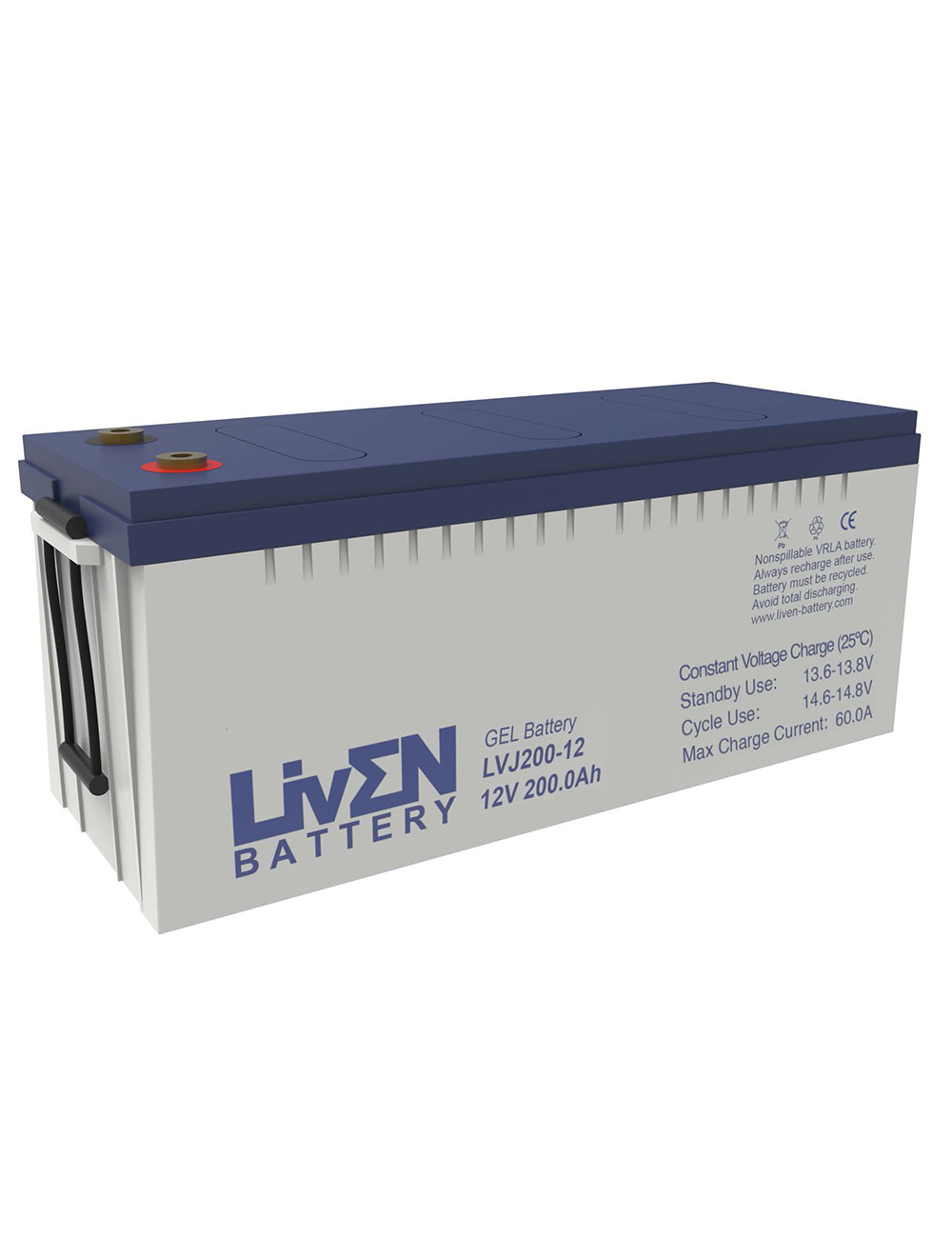 Batería gel híbrido 12V 212Ah C100/200Ah C20 Liven LVJ200-12 - LVJ200-12 -  -  - 1
