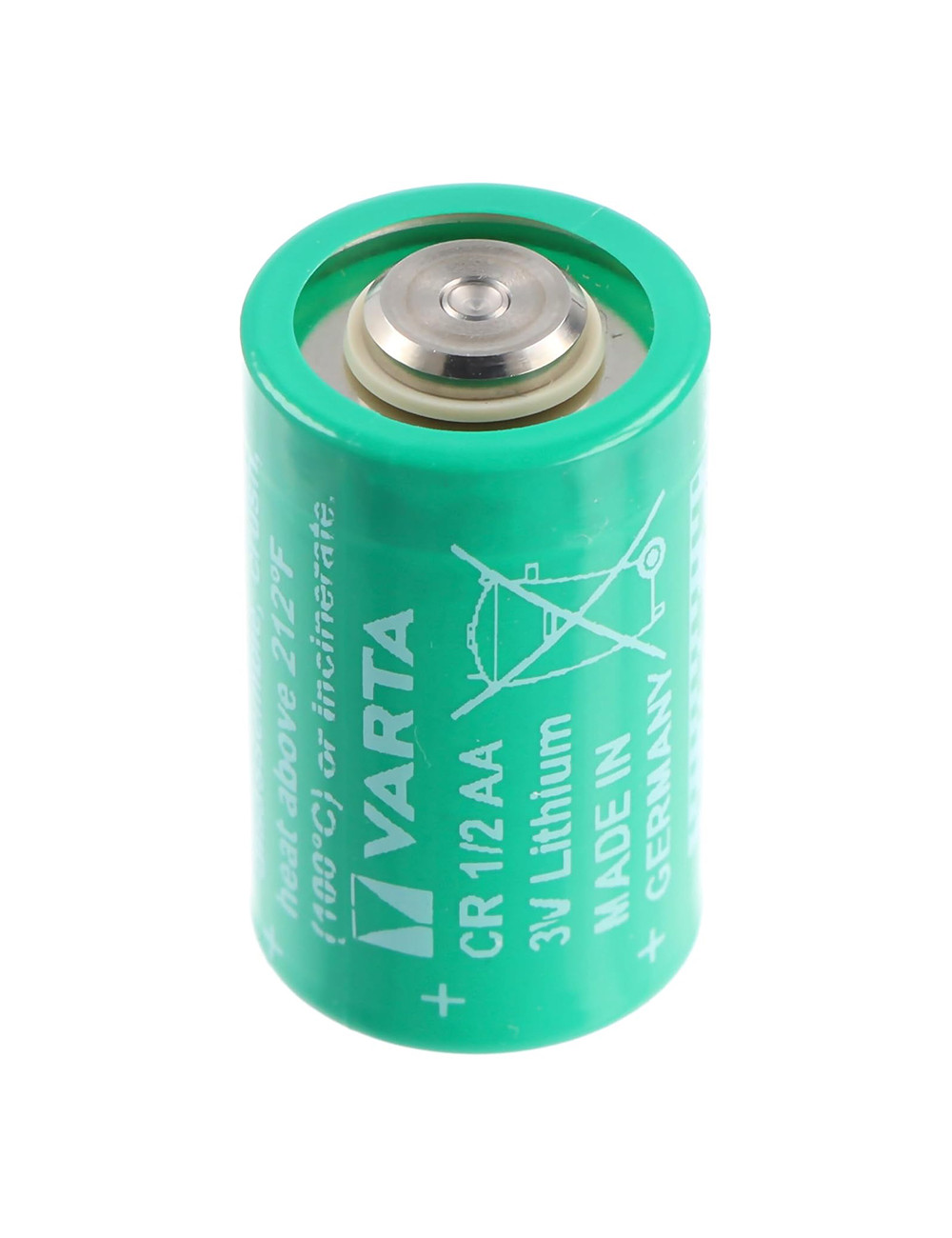 CR 1/2 AA pilha 3V 950mAh Li-MnO2 Varta - 1