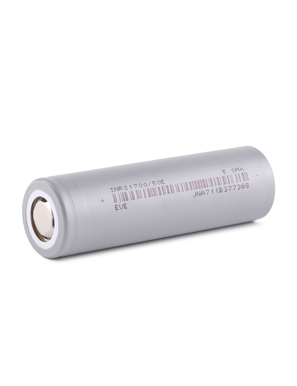 INR21700-50E bateria de 3,6V 5000 mAh 3C (15A) íon-lítio NMC da EVE Energy - 1