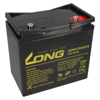 Bateria 12V 62Ah C10 ciclo profundo Long 22NF305CN - 1