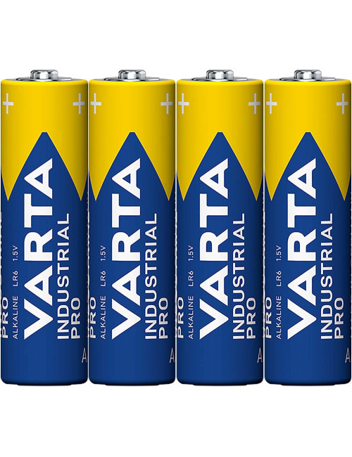 Pila alcalina LR6 AA Varta Pro Industrial (caja 10 x retráctil 4 uds) - 4006211354 -  - 4008496356560 - 2