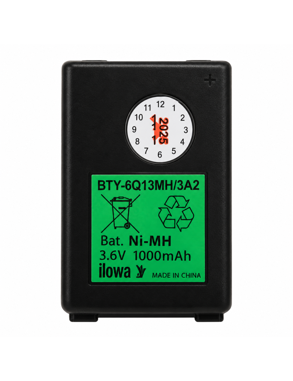 Bateria genuína Itowa BT3613MH3A2 3,6V 1000mAh para Tunner 2ª Geração - 1