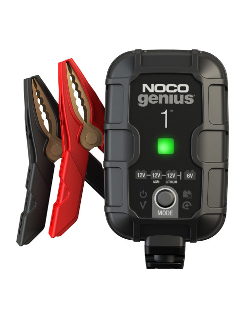 Carregador e mantenedor de baterias 6V/12V 1A NOCO GENIUS1 - 1