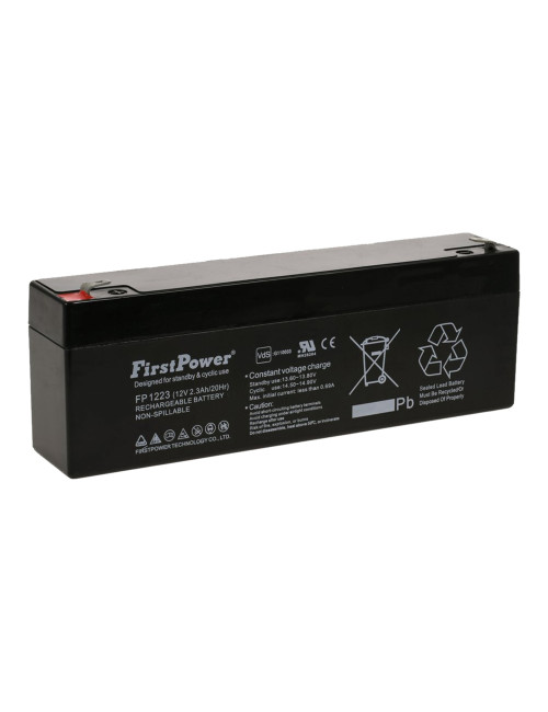 Batería 12V 2,3Ah C20 F1 FirstPower FP1223 - FP1223 -  -  - 1