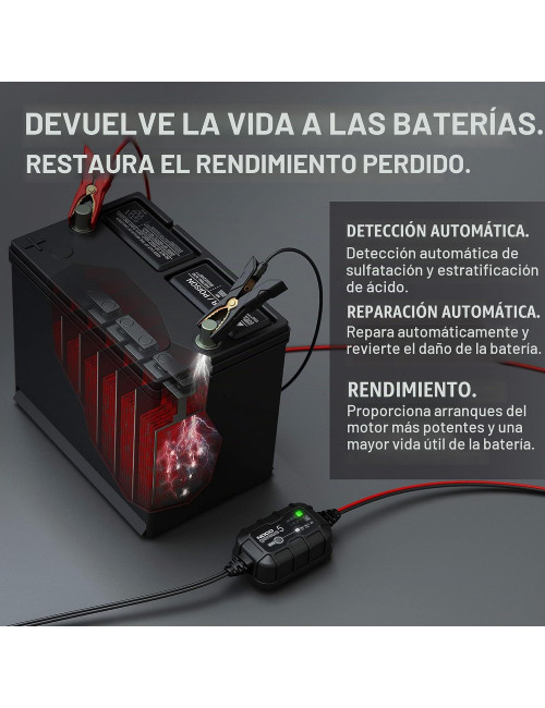Carregador e mantenedor de baterias 6V/12V 5A NOCO GENIUS5 - 4