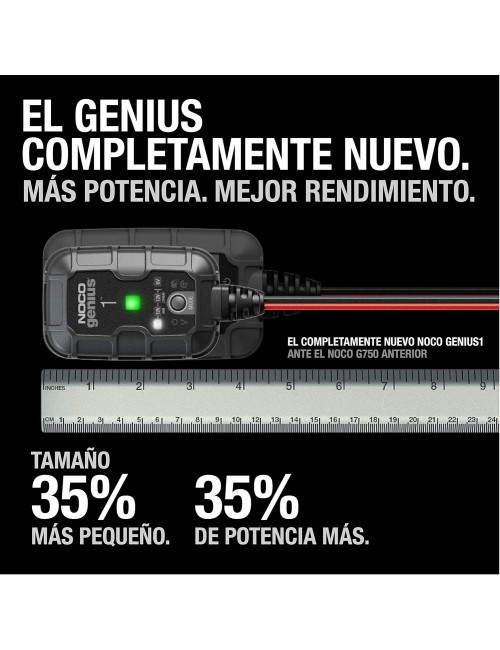 Carregador e mantenedor de baterias 6V/12V 1A NOCO GENIUS1 - 4
