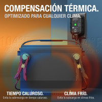 Carregador e mantenedor de baterias 6V/12V 1A NOCO GENIUS1 - 6