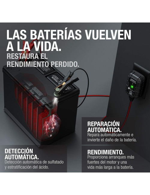 Carregador e mantenedor de baterias 6V/12V 1A NOCO GENIUS1 - 7