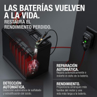 Carregador e mantenedor de baterias 6V/12V 1A NOCO GENIUS1 - 7
