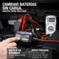 Cargador y mantenedor de baterías 6V/12V 2A NOCO GENIUS2 - 3