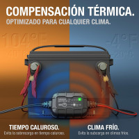 Cargador y mantenedor de baterías 6V/12V 2A NOCO GENIUS2 - GENIUS2 -  -  - 4