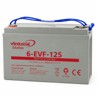 Batería gel híbrido 12V 125Ah C20 ciclo profundo Industrial 6-EVF-125 - 6-EVF-125 -  -  - 1