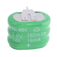 Batería 3,6V 160mAh con pines 2+1 para circuito impreso 3KH180E3A3H - KH180E3A3H -  - 2000000006154 - 3