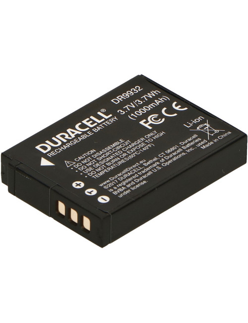 Bateria compatível Nikon EN-EL12 3,7V 1000mAh 3,7Wh Duracell - 2