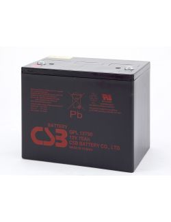 Batería plomo AGM 12V 75Ah CSB serie GPL - CSB-GPL12750 -  -  - 1