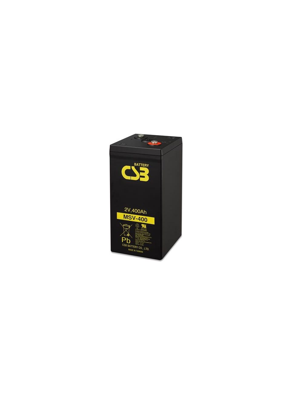 Batería 2V 415Ah CSB serie MSV - CSB-MSV400 -  -  - 1