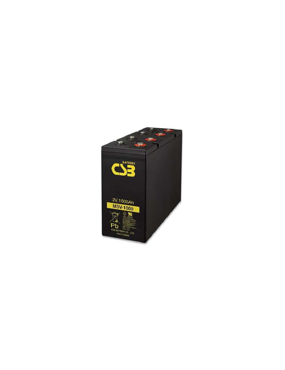 Bateria 2V 1000Ah CSB série MSV - 1
