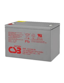 Batería 12V 410W/celda CSB serie XHRL - CSB-XHRL12410W -  -  - 1