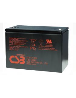 BATERIA PLOMO AGM 12V 100Ah CSB SERIE XTV - CSB-XTV121000 -  -  - 1