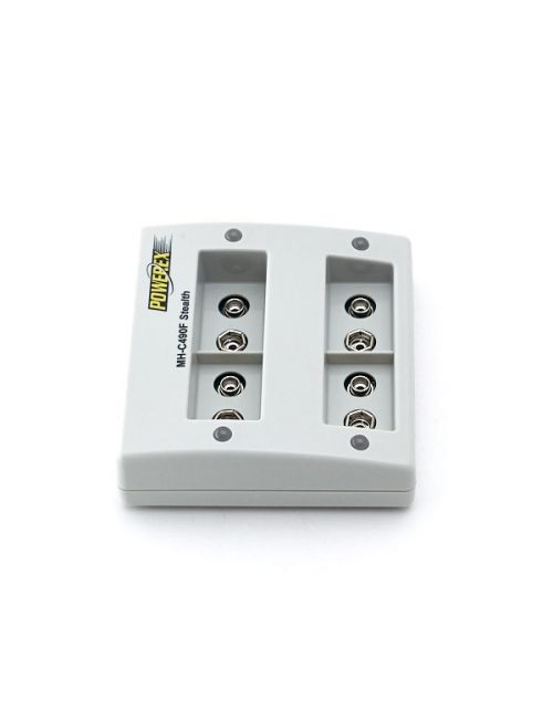 Cargador para pilas de 9V con 4 bancos de carga independientes, control de carga por microprocesador y adaptador para coche. - 4