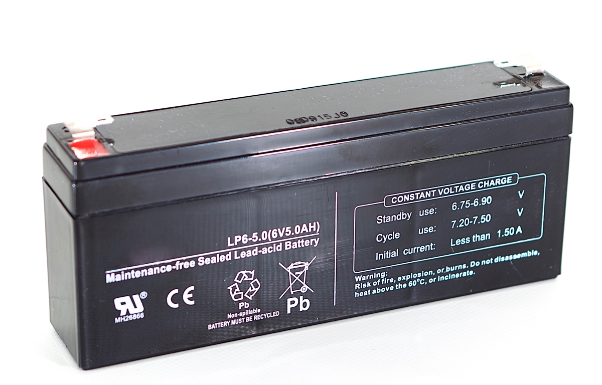 Bateria para balanças comercial 6V 5Ah Premium Battery by LEOCH